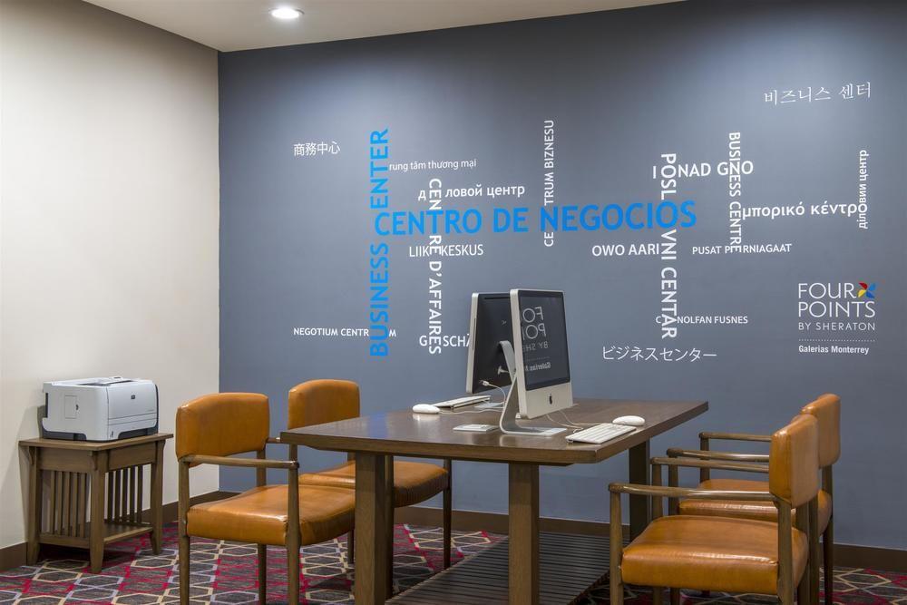 Four Points By Sheraton Galerias Монтеррей Экстерьер фото Business Center